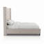 Lit tapissier capitonné standard à profil bas Charette-333834631-322487568