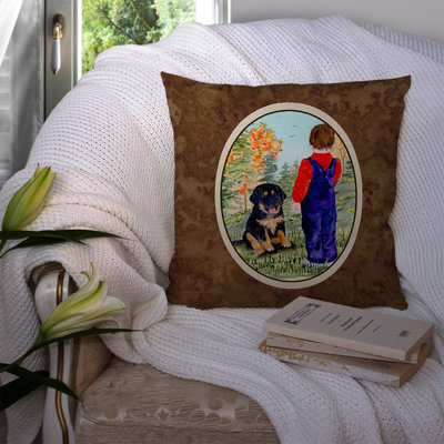 Tibetan Mastiff Outdoor Throw Pillow