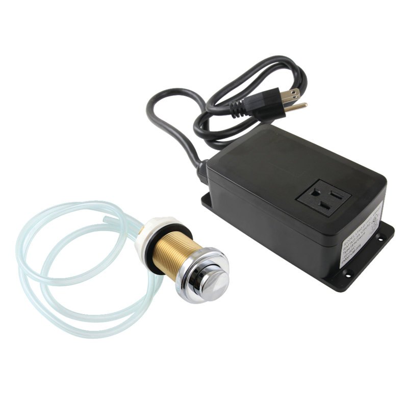 Kingston Brass Trimscape Single Outlet Garbage Disposal Air Switch Kit
