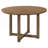 Graham Walnut 5-Piece Round Dining Table Set