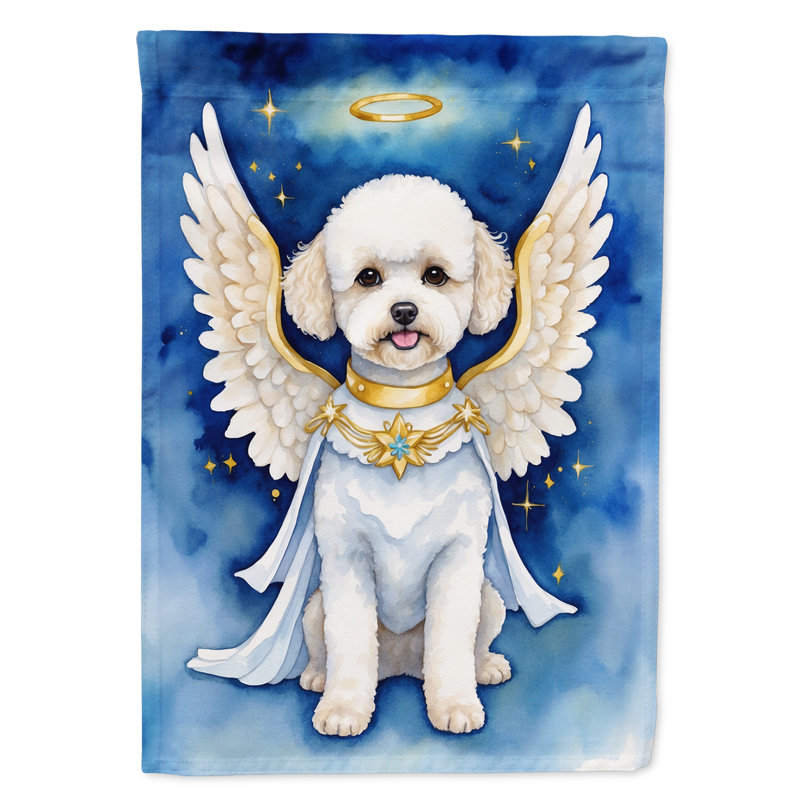 Drapeau de jardin Bichon Frise mon ange