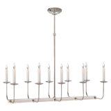 Chapman & Myers Linear Branched Chandelier