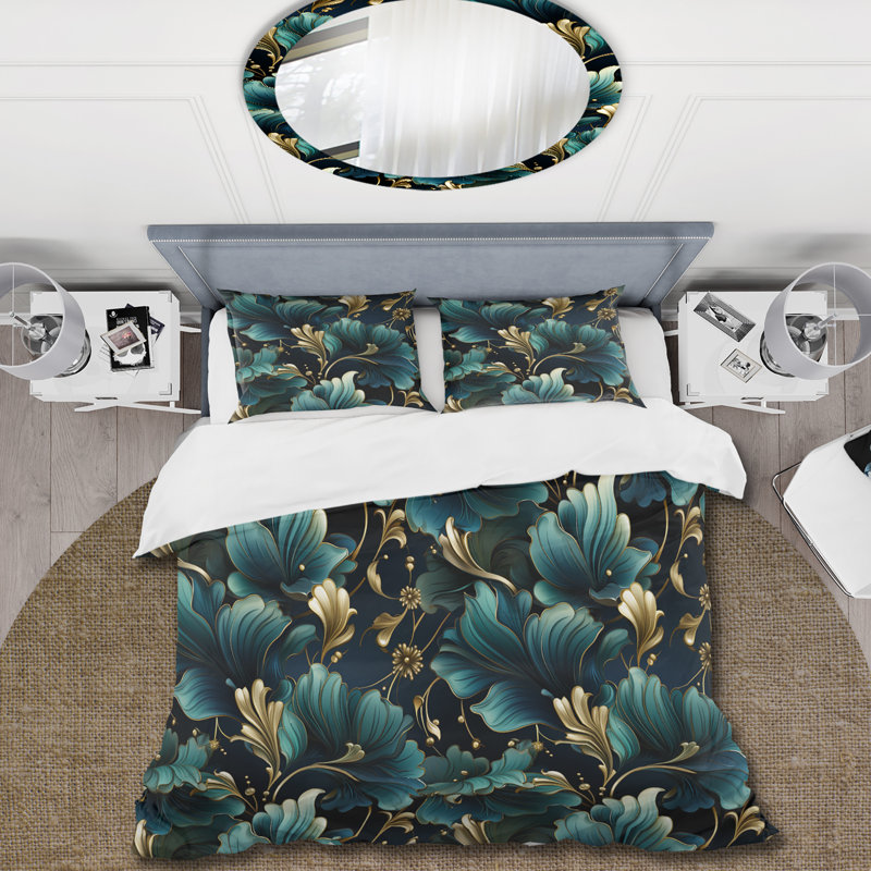 Literie Nouveau Victorian Elegance Victorian, Housse de couette pour très grand lit et 2 très