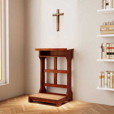 Banc en bois avec tablette de rangement et coussin moelleux