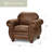 Jaeson Upholstered Accent Chair with Ottoman