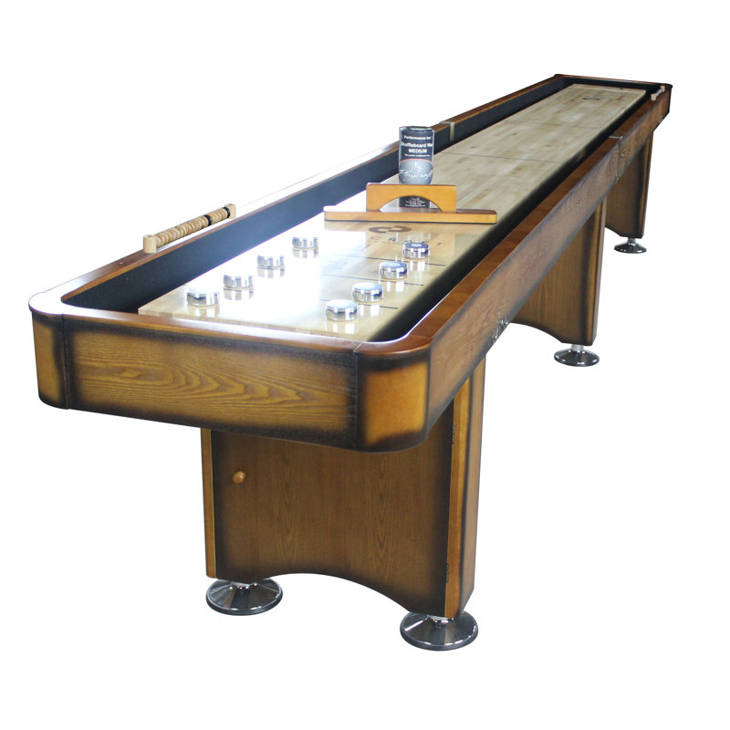 Georgetown Shuffleboard Table, 14', Honey