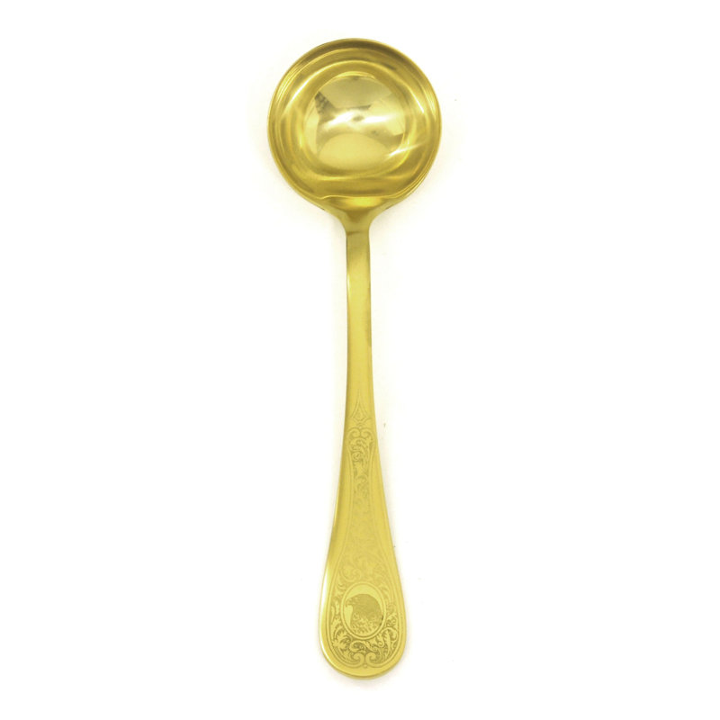 Diana Stainless Steel Ladle, Ice Gold
