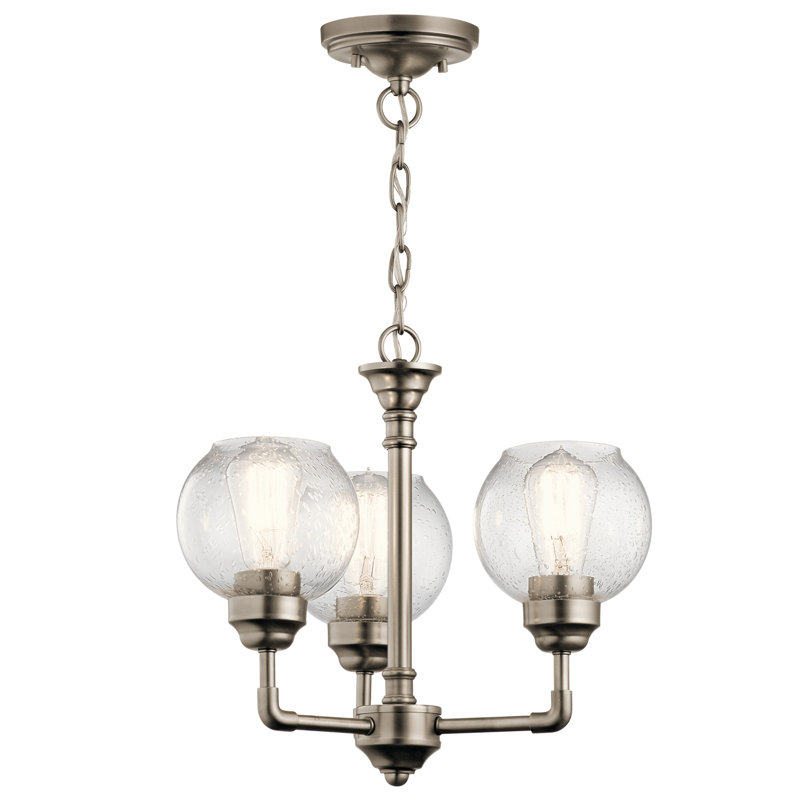 Aaliyana Glass Semi Flush Mount, Antique Pewter