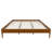 15 Inch High Solid Dry Bamboo Wood Platform Bed Frame, With Wood Slat Metal Support, Modern & Minimalist Style-328992221-328992223