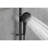 Matte Black Handheld Shower With 59-Inch Hose And 28-Inch Slide Bar, Stainless Steel, Powerful Water Flow, Nozzles For Easy Cleaning Bar Hose, Build Long-Term Use