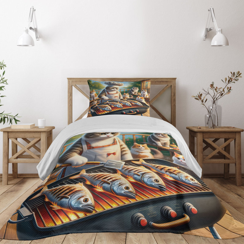 Polyester Coverlet, Twin Coverlet + 1 Standard Shams