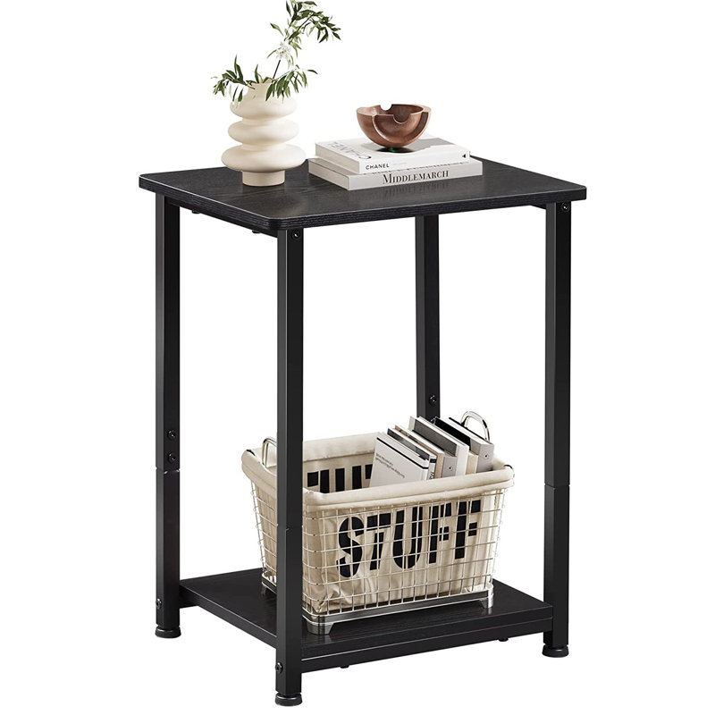 Ensemble de tables de bout Amacker, Noir