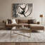 Faune Gibbon, art mural sur toile gris