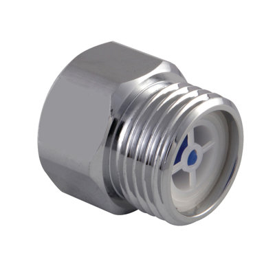 Kingston Brass 1/2-Inch M X 1/2-Inch F Anti Flood Brass Adapter for Supply Line