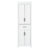 70.8" Freestanding Bathroom Vanity, Modern Elegant Design, 4 Doors & 1 Drawer, Space-Saving Storage With Adjustable Shelves, Damping Hinge Doors, Durable Painted Finish