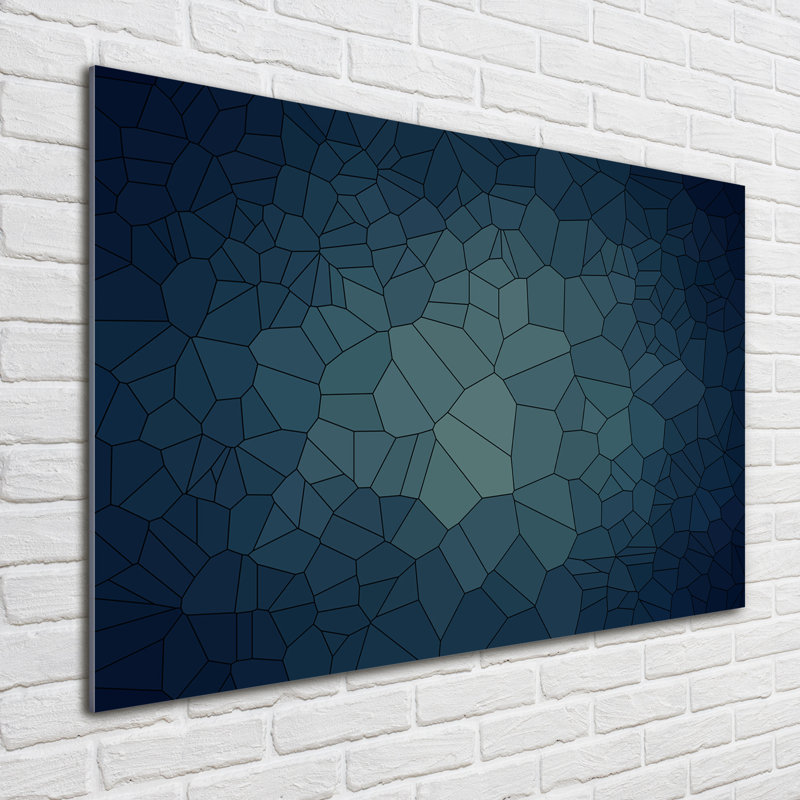 Abstraction Background - No Frame Print on Glass