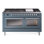 ILVE Professional Plus II 60 Dual Fuel Range, 8 Sealed Burners, Griddle
