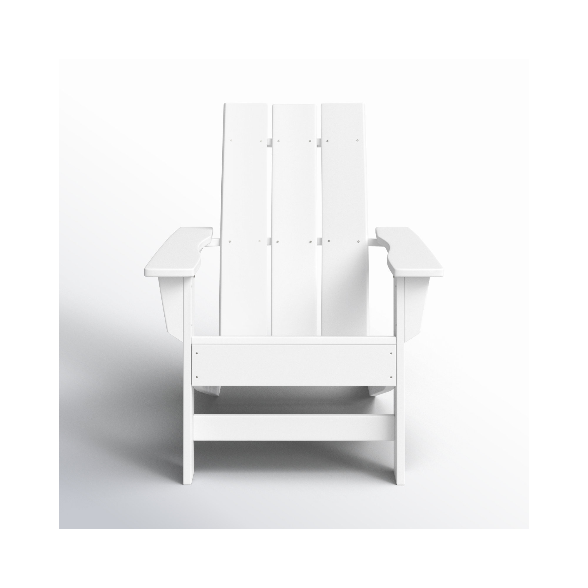 Ratcliff All-Weather HDPE Adirondack Chair, White