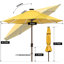 Parasol de marché Ayzah 9 pi avec 80 lumières DEL-1376356417