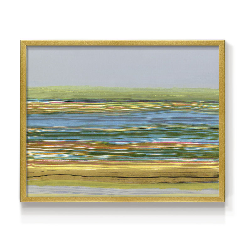 Parallel Striae II - Reproduction encadrée - Restickable