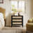Pomodoro Boho-Inspired Rattan Nightstand With 3-Drawer-1079150072