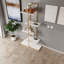 Aliona 80cm W Metal Shelving Unit-270472564