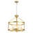6- Light 23.1" Dimmable Farmhouse Round Cage Chandelier-1539837408