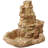 Villegas Weather-Resistant Stone Springs Outdoor Water Fountain with LED Lights