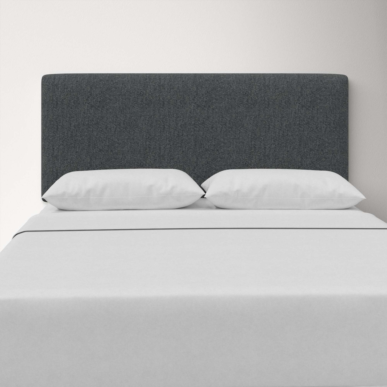 Eisley Upholstered Headboard, Twin, Milsap Navy Sustain Tweed