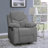 Hymera 38" Wide Chenille Manual Glider Standard Recliner