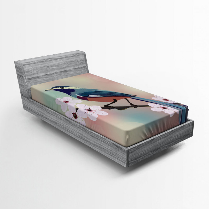 Microfiber Fitted Sheet, Twin Fitted Sheet