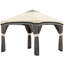Tente escamotable Pop Up 10 'X avec filet - Extérieur, réglable en hauteur