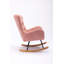 Chaise berçante rembourrée Lamond-1950182944