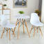 Chaise d'appoint blanche Makale