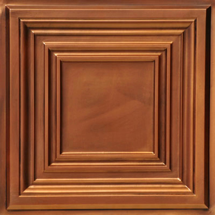 Washington Square Drop-In or Glue-Up PVC Ceiling Tilex - 24 in x 24 in