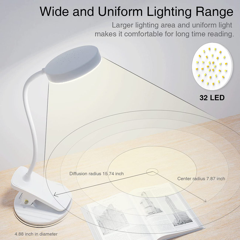Calvyn Clip On Lamp
