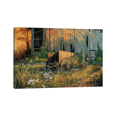 Abandoned Beauty - Wrapped Canvas Print
