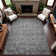 Premium Machine Washable Larock AMF1228 Global Rug