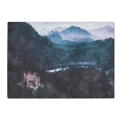 Tempered Glass Hohenschwangau Castle Chopping Board