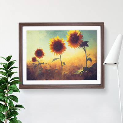 Extraordinary Sunflowers - Single Picture Frame Painting