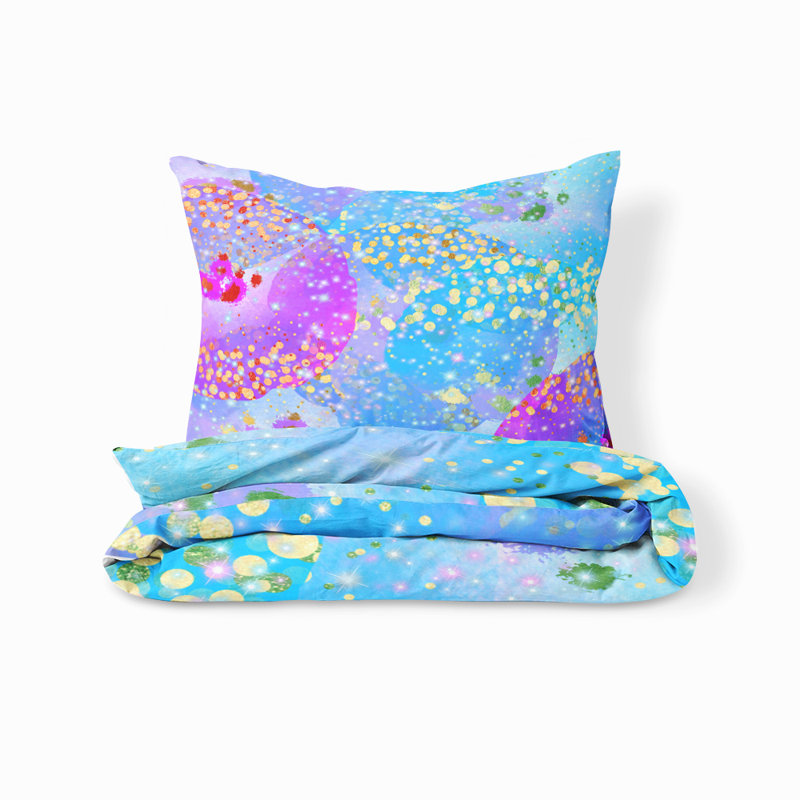 Polyester Duvet Cover, Queen Duvet Cover + 2 Shams