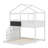 House Bunk Bed With Storage Staircase And Blackboard-1677905290