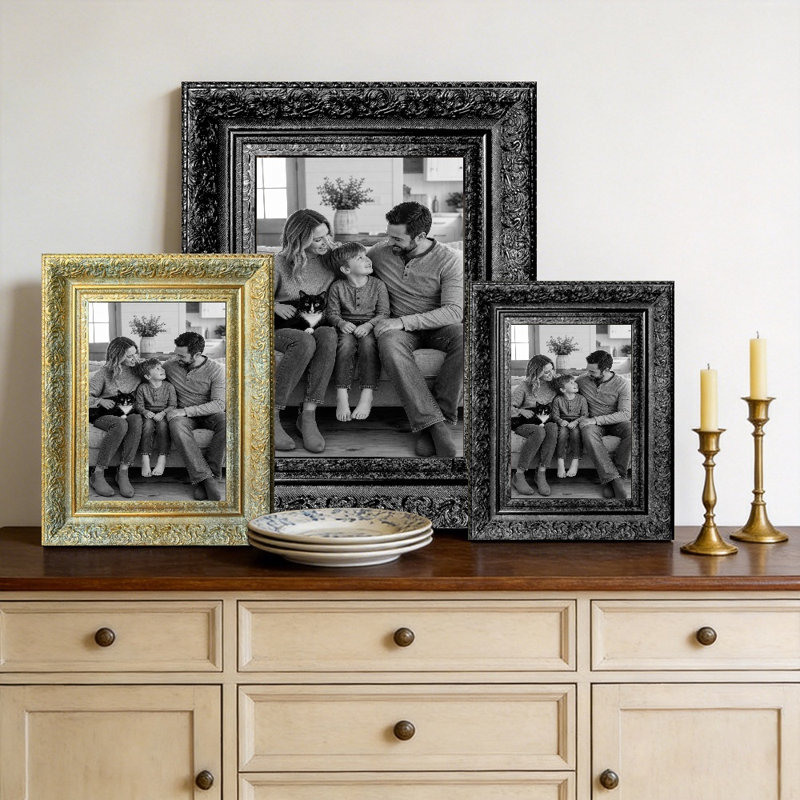 Cadre photo 11PC x 11 "noir 11PC, Noir, 1, L 11 po x H 14 po