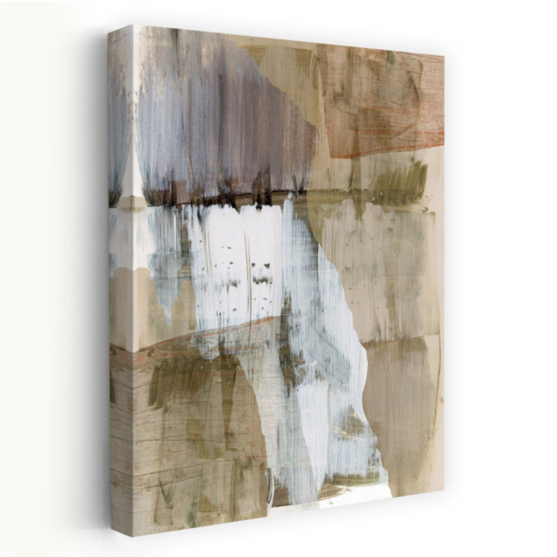 Art contemporain contemporain abstrait, H 18 po x l 12 po
