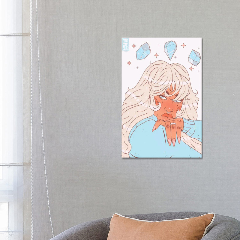 Crystal Beauty by Alijhae West - Wrapped Canvas Gallery-Wrapped Canvas Giclée, 66.04 cm H x 45.72 cm W x 3.175 cm D