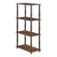 Johnston 4 Tier Toolless Assembly Shelving Unit Bookcase-36155783