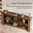 70.9" Extra Long Console Table, 3-Tier Sofa Table