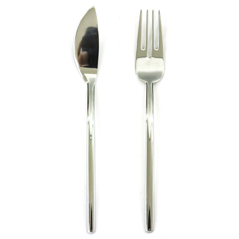 Ensemble de couverts à poisson Sveva - 24 pièces - Acier inoxydable