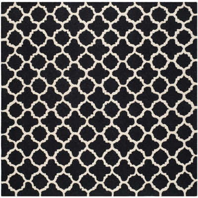 Cannen Hand Tufted Wool Geometric Rug