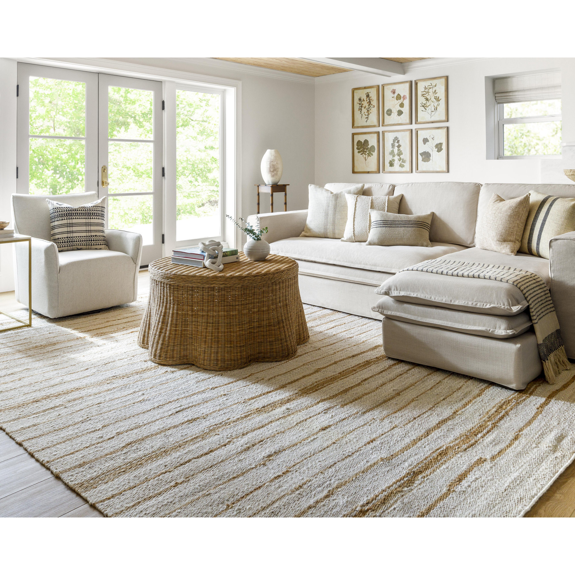Becki Owens x Livabliss Kamey Hand Woven Area Rug, Rectangle 9' x 12'